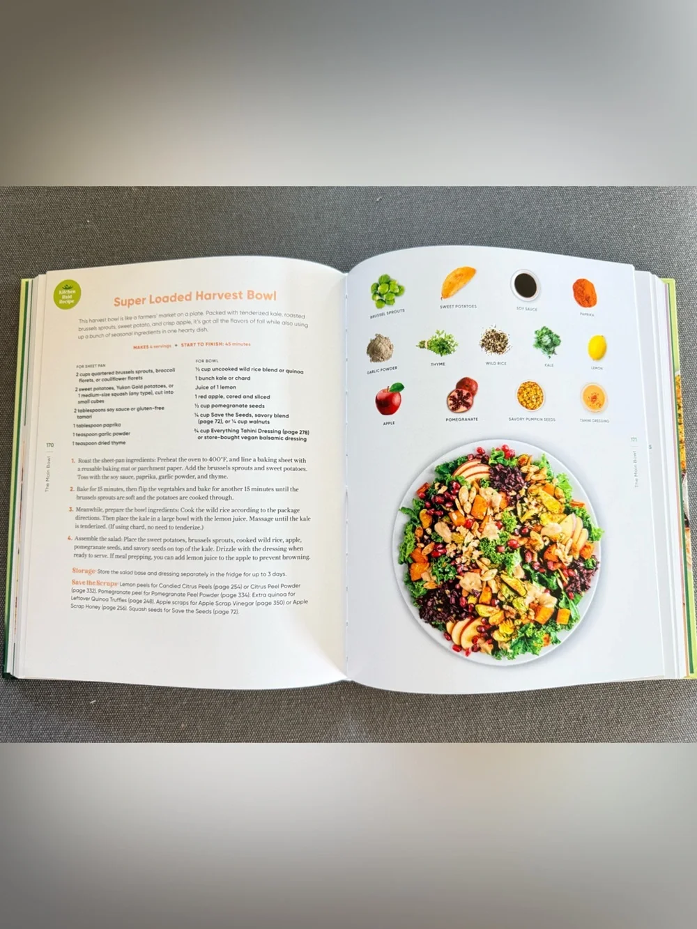 NEW PLANT YOU Scrappy Cooking Plant Based Recipe Book by Carleigh Bodrig